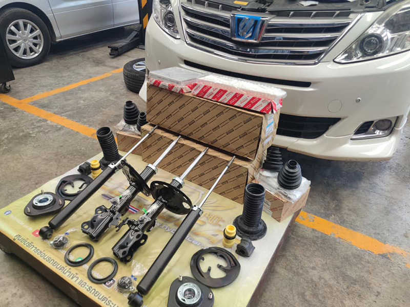รวมอะไหล่ช่วงล่าง Toyota ที่ควรเปลี่ยนเมื่อถึงระยะ